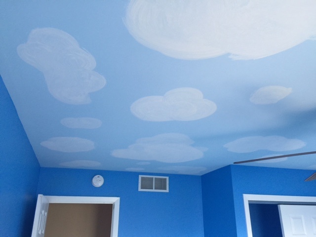 How To Paint Clouds On Your Ceiling The Painting Company